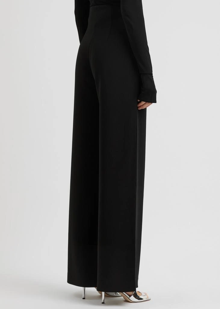 Nafsika Skourti Wide-leg crepe trousers 3