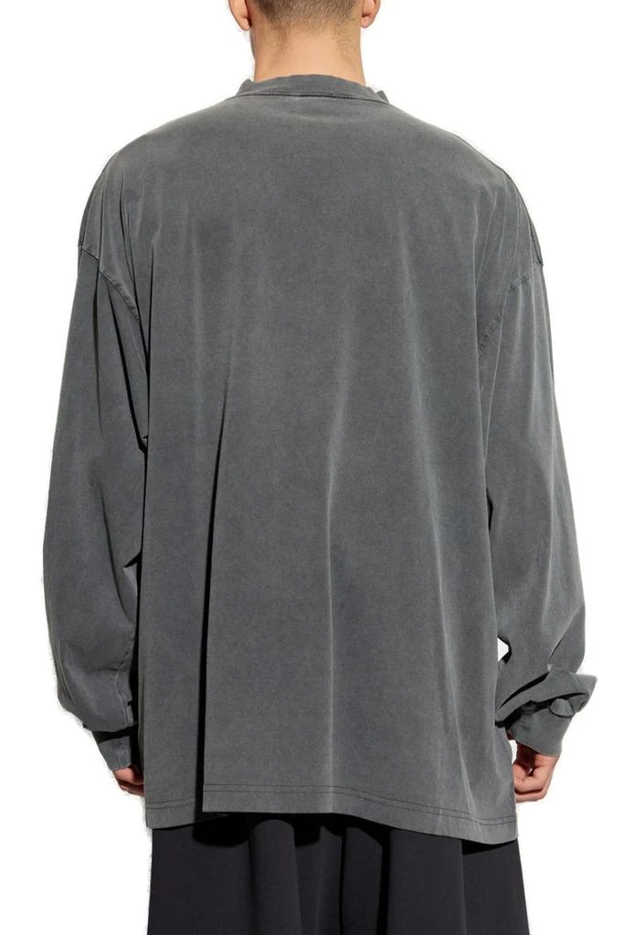 Balenciaga Balenciaga Tbilisi Long-Sleeved Large Fit T-Shirt 3
