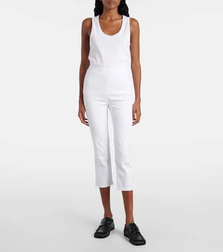 FRAME Jetset cotton-blend capri pants 5