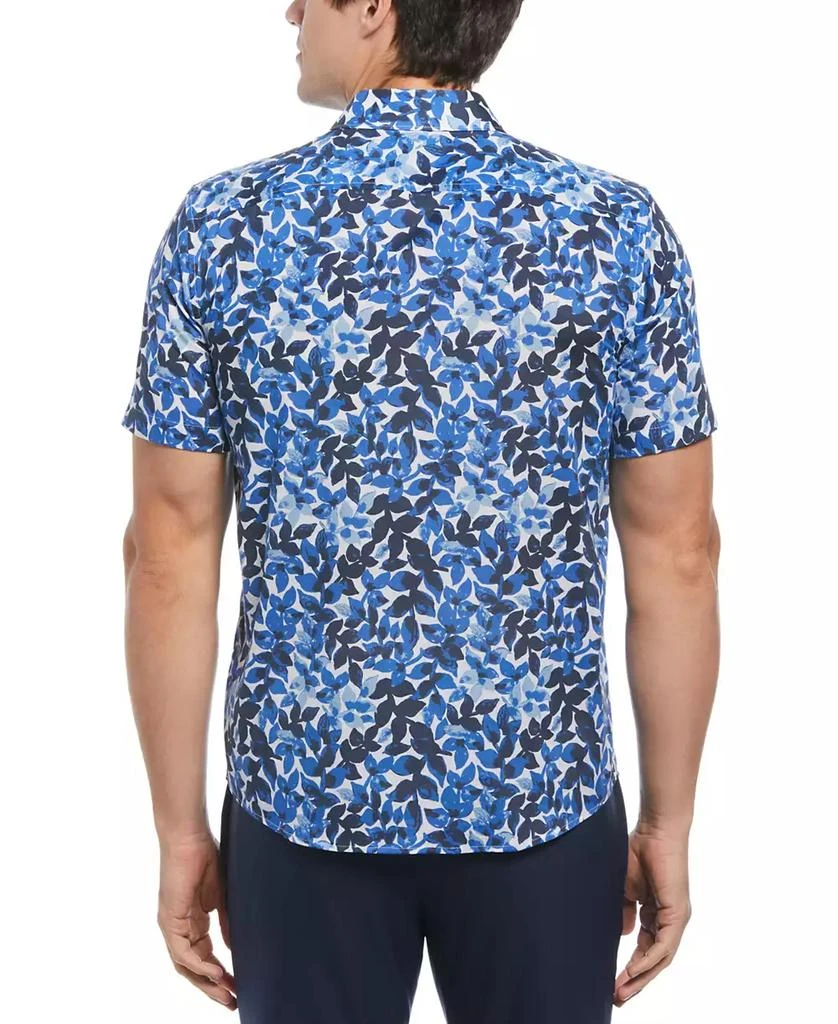 Perry Ellis Men's Floral Print Short-Sleeve Button-Front Cotton Shirt 2