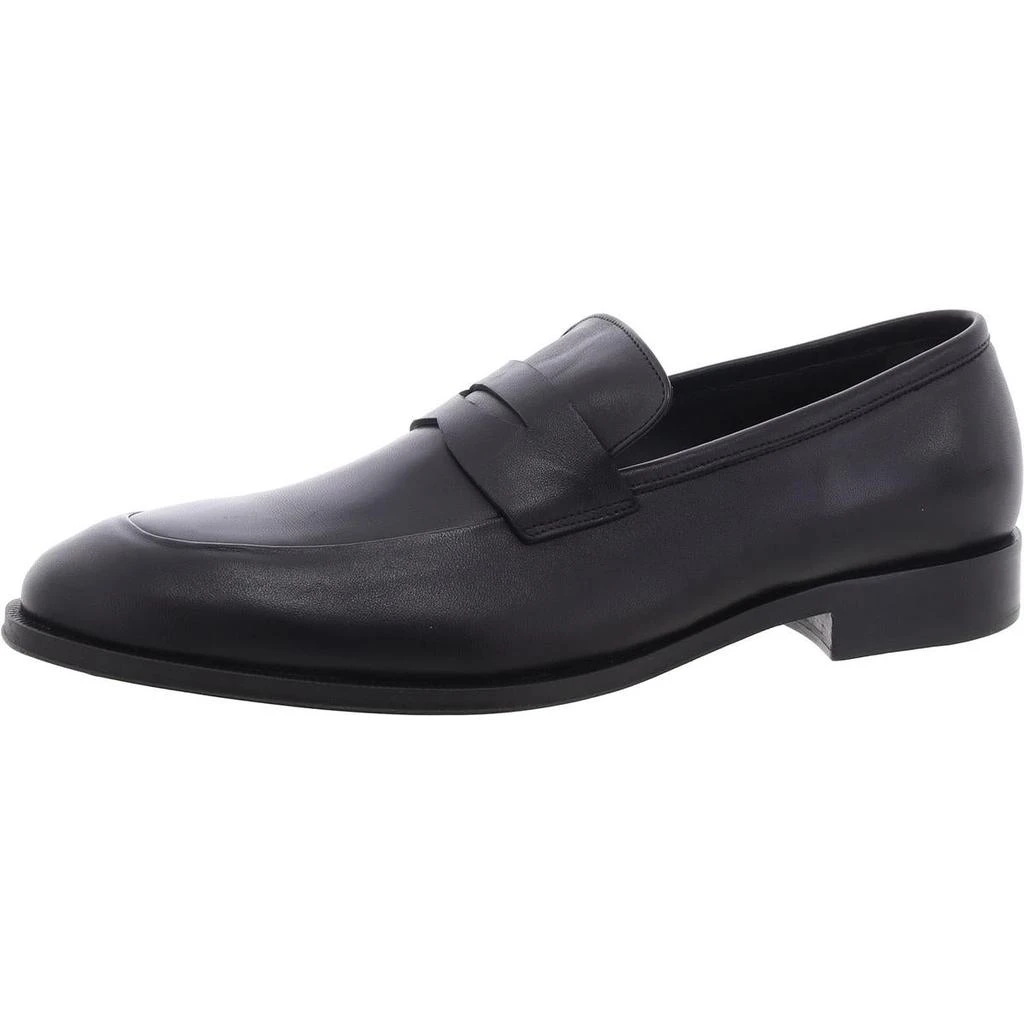 Bruno Magli Maicco Mens Leather Slip-On Loafers 1