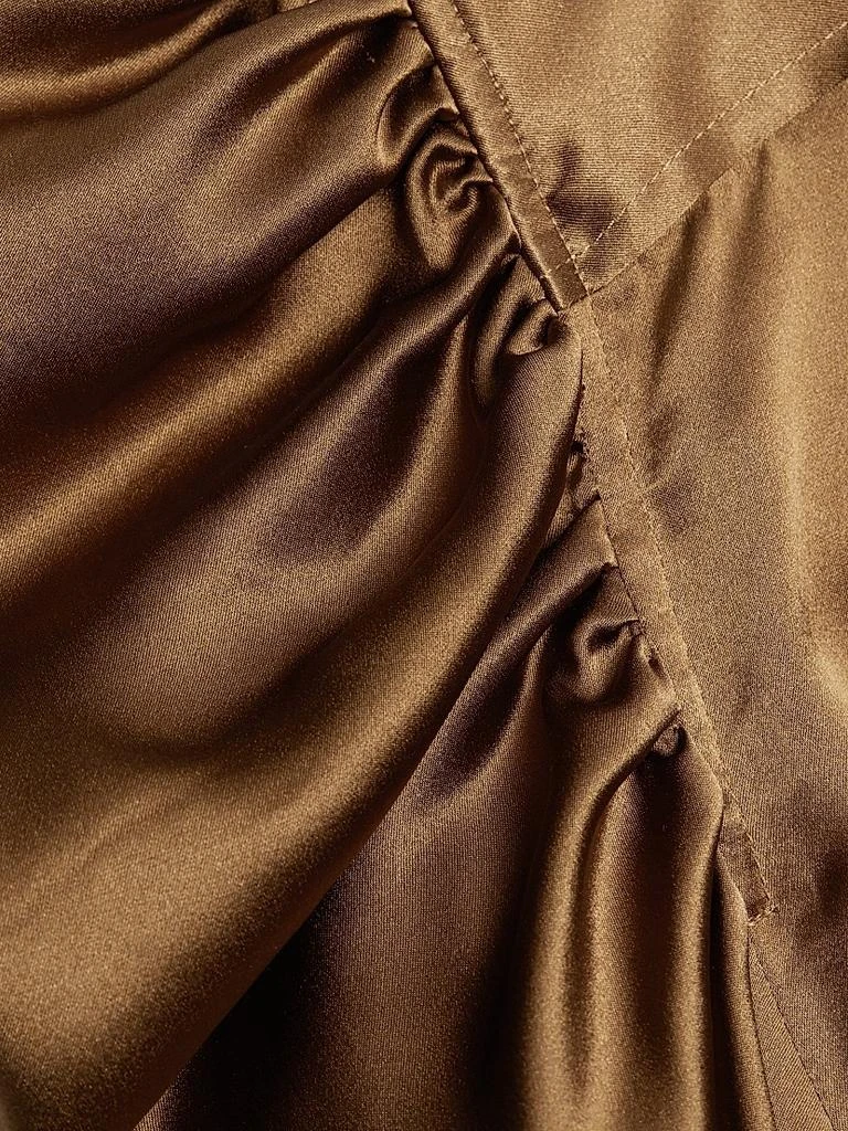 FRAME Gillian Ruched Silk Top 7