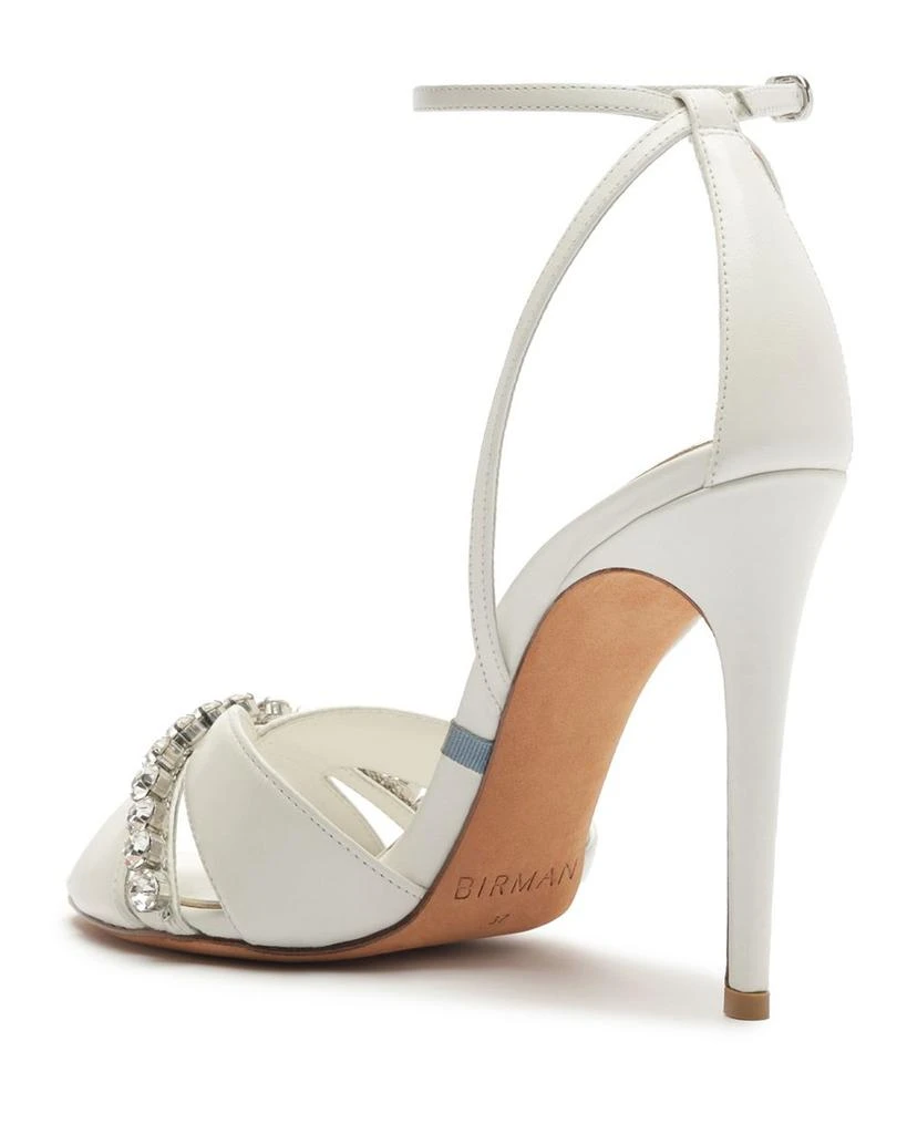 Alexandre Birman Women
s Georgina Crystal Bridal 120 Sandals 7