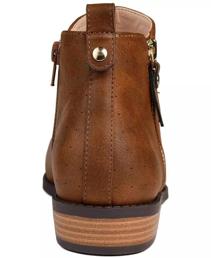 Journee Collection Women's Ellis Side Zip Ankle Booties 18