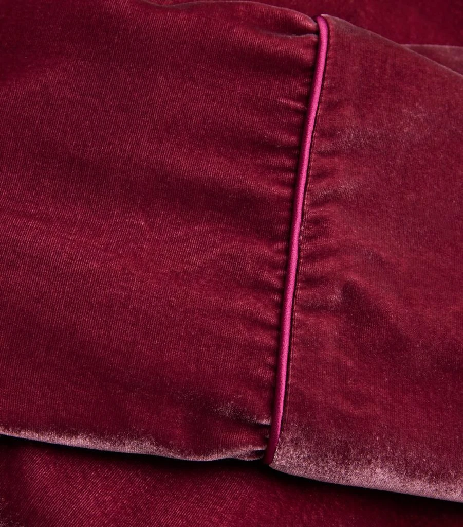 Daniel Hanson Velvet Silk-Lined Robe 5