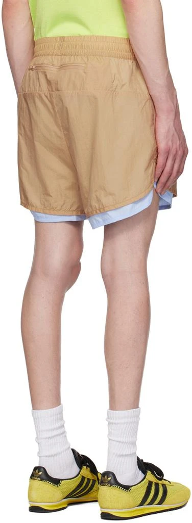 WALES BONNER Beige adidas Originals Edition Layered Shorts 3