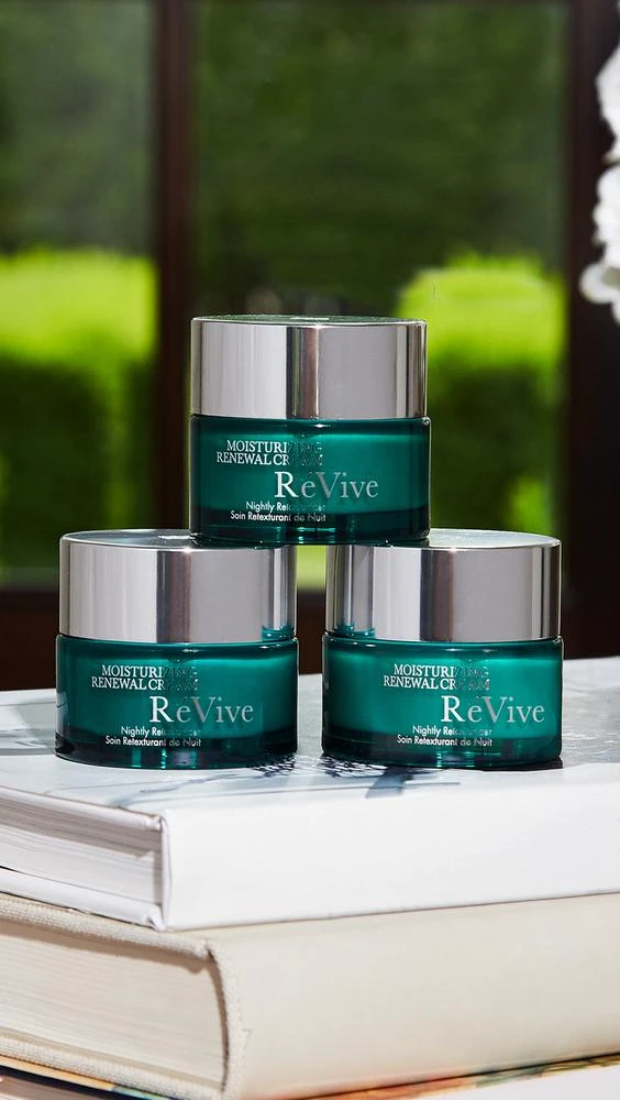 Revive Moisturizing Renewal Cream Nightly Retexturizer 3