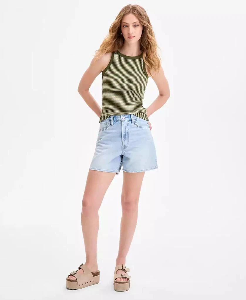 Levi's Women's Cotton Cinch-Waist Denim Shorts 1