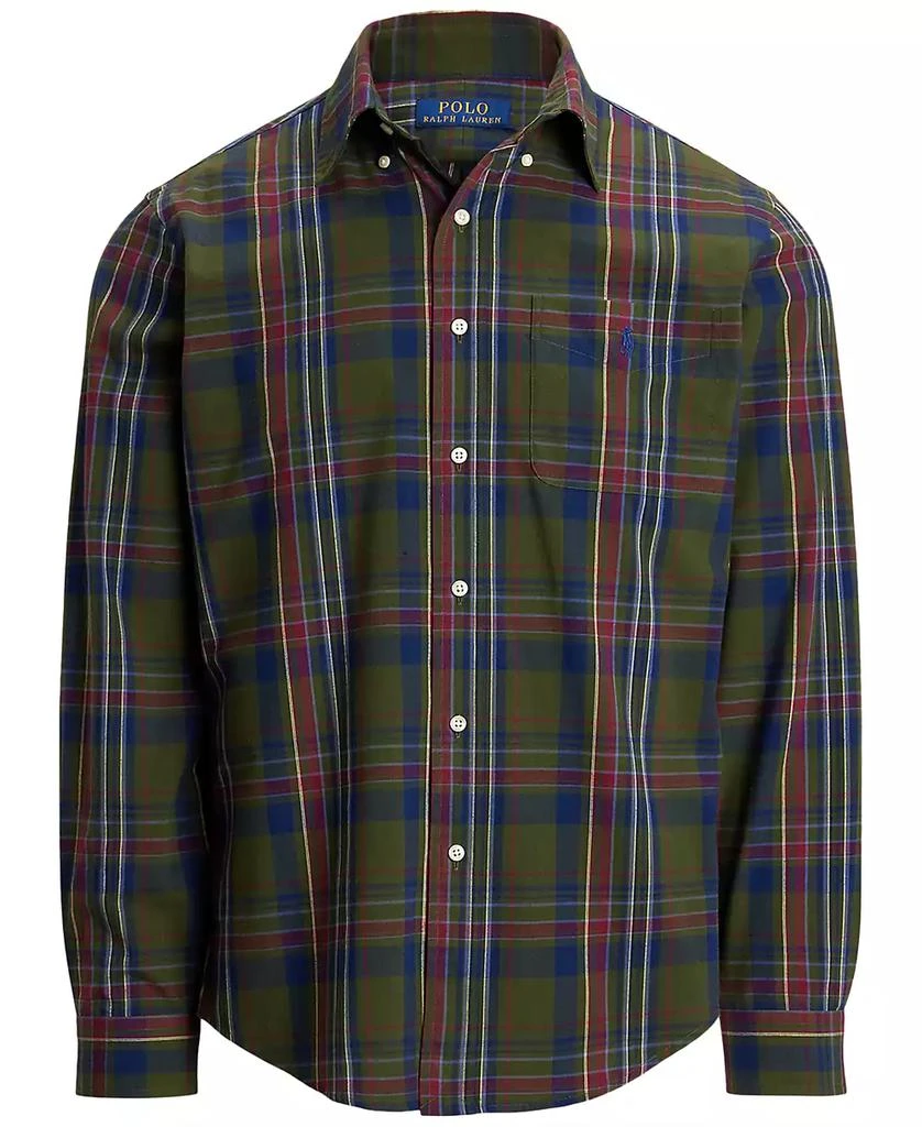 Ralph Lauren Men's Classic-Fit Plaid Performance Shirt 5