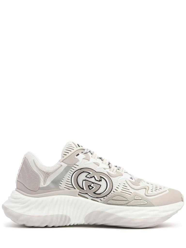 Gucci Ripple Splash Fabric Sneakers 1