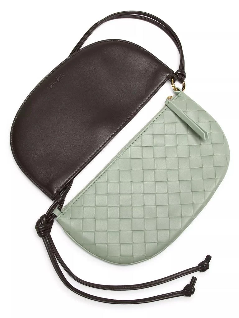 Bottega Veneta Gemellini Intrecciato Leather Double Pouch 6