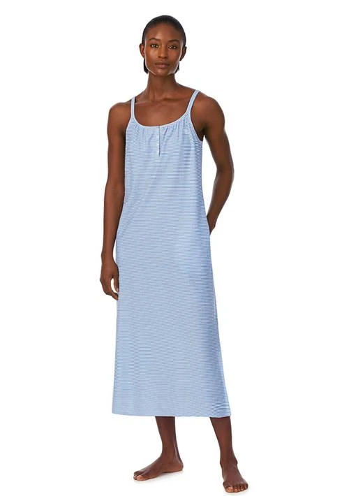 Ralph Lauren Ralph Lauren Double Strap Button Neck Ballet Gown 1