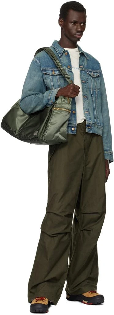 PORTER - Yoshida & Co Khaki Tanker 2Way Duffle Bag 4