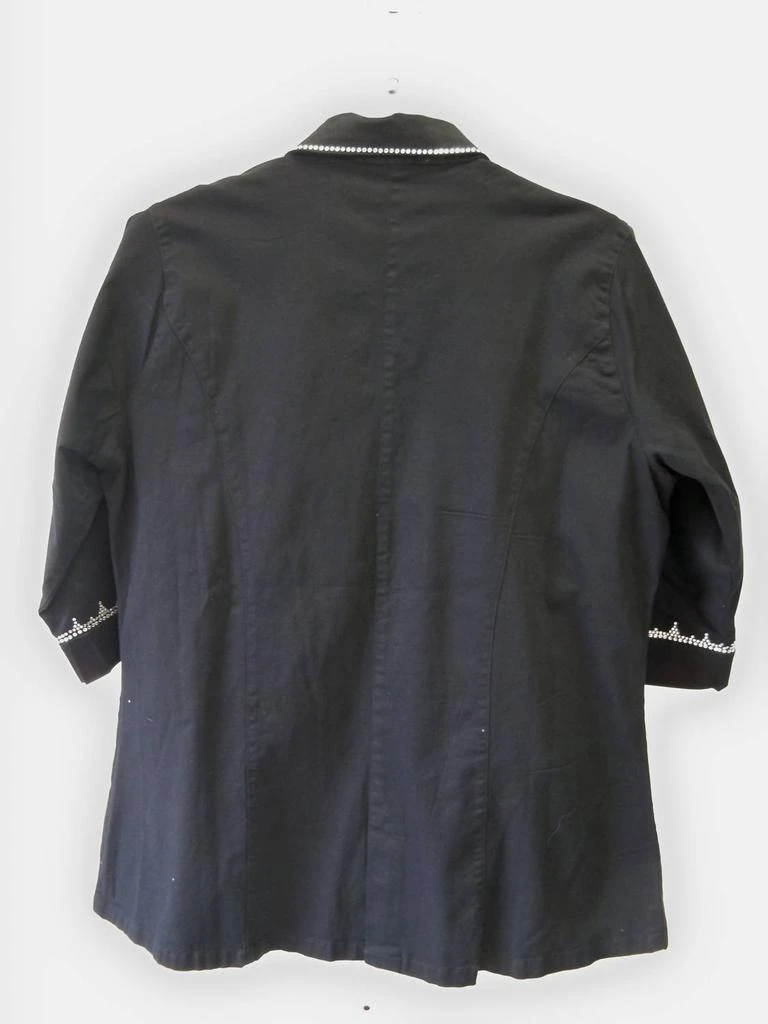 BLEU BAYOU Bleu Bayou - Women
s Crystal Trimmed Denim Jacket - Plus 3