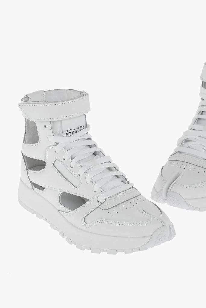 MAISON MARGIELA Mm22 X Reebok Eco-Leather Unisex Tabi Sneakers With Cutouts 1