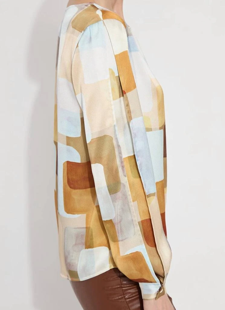 Lyssé Lysse - Marie Draped Back Three Quarter Sleeve Blouse 3