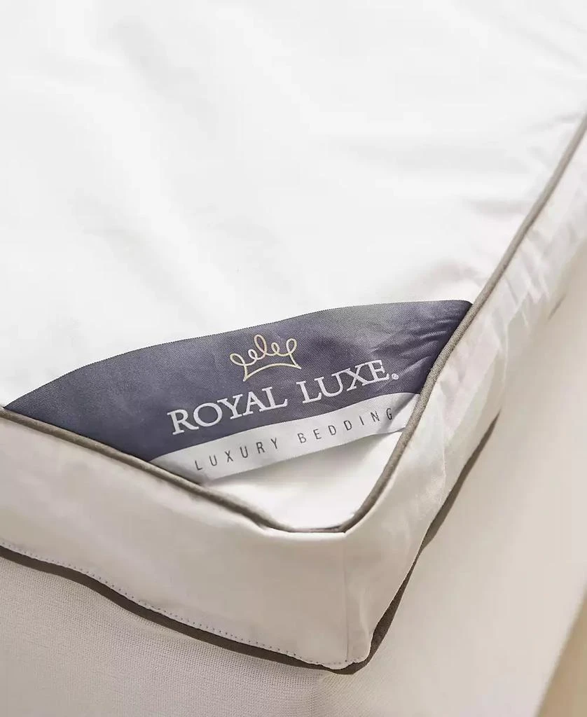 Royal Luxe 2" Overfilled Hypoallergenic Down Alternative Mattress Pad, Twin, Exclusively at Macy’s 2