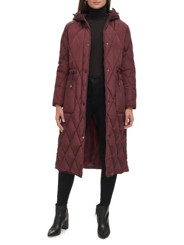 Kenneth Cole Quilted Puffer Stadium Jacket 4