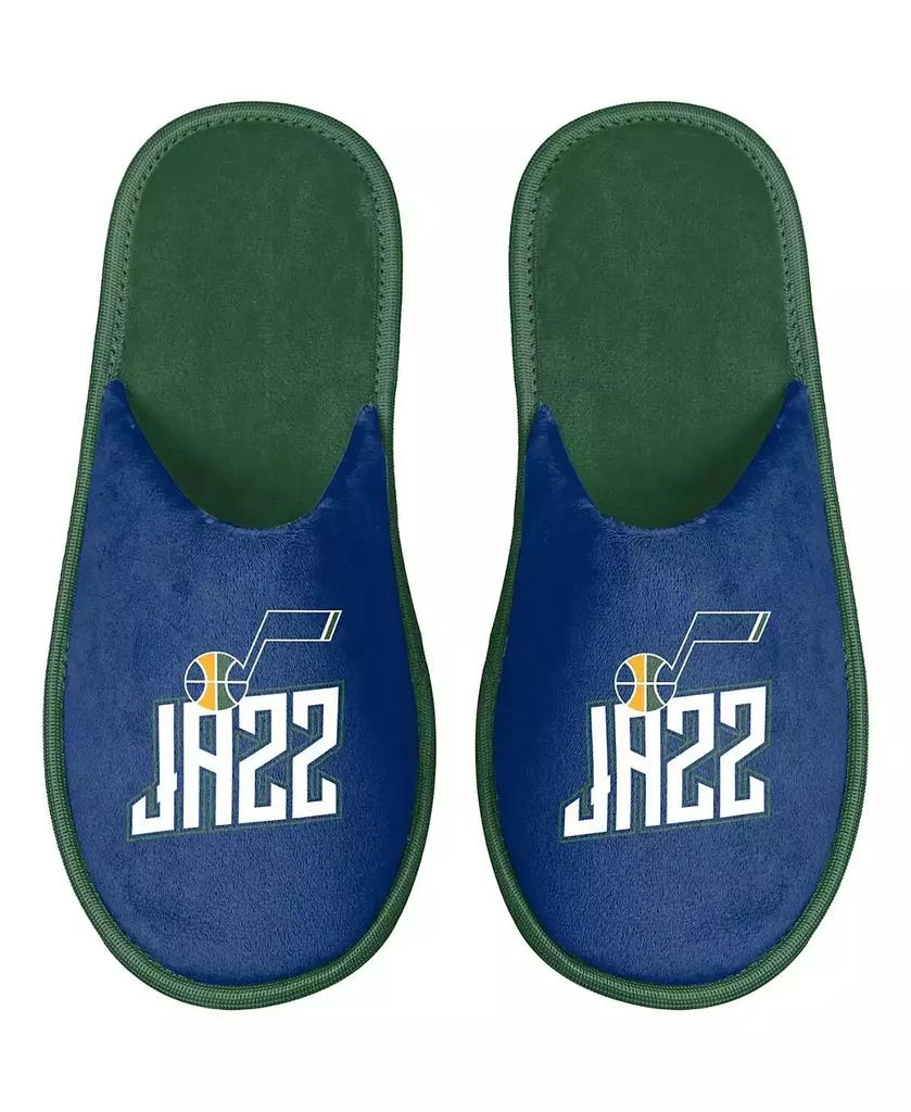 FOCO Men's Utah Jazz Scuff Slide Slippers 1