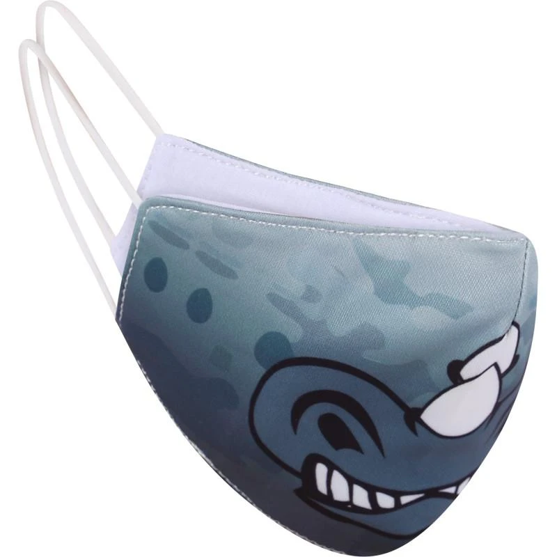 OMG! Accessories Rhino face mask in grey 1