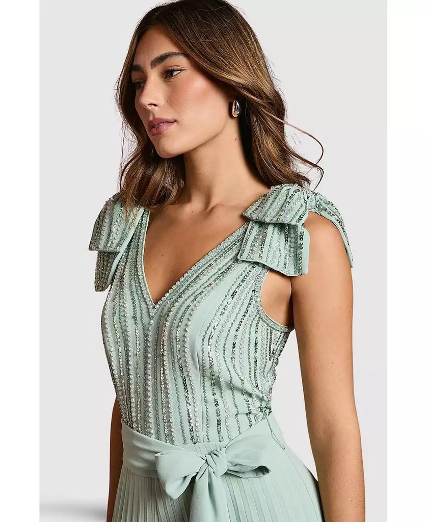 Coast Women's Embellished Bow Shoulder Jumpsuit