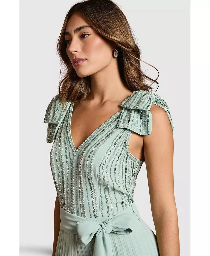 Coast Women's Embellished Bow Shoulder Jumpsuit 2