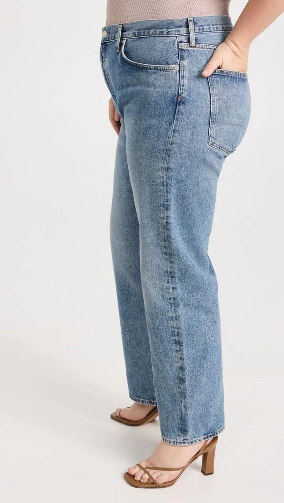 AGOLDE 90's Pinch Waist High Rise Straight Jeans 10