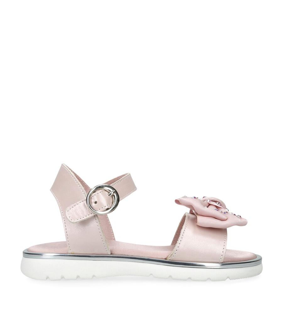 Babywalker Leather Bow Sandals