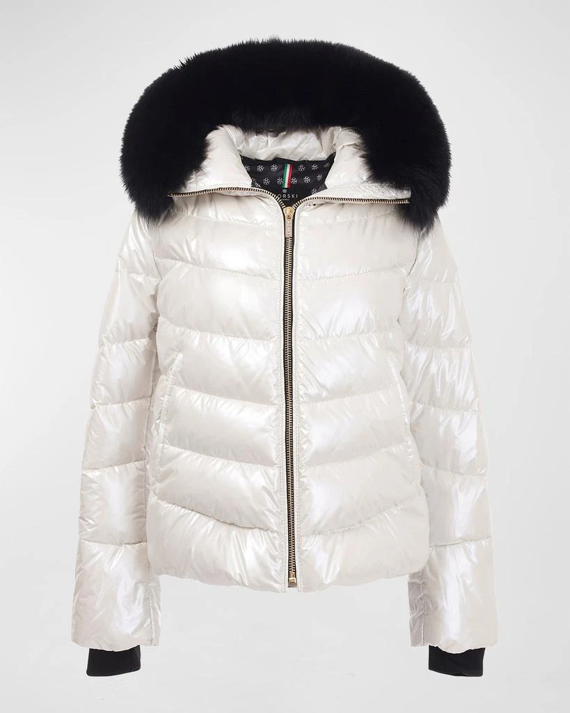 Shop Apres-Ski Jacket w/ Detachable Lamb Shearling Trim on Sale at