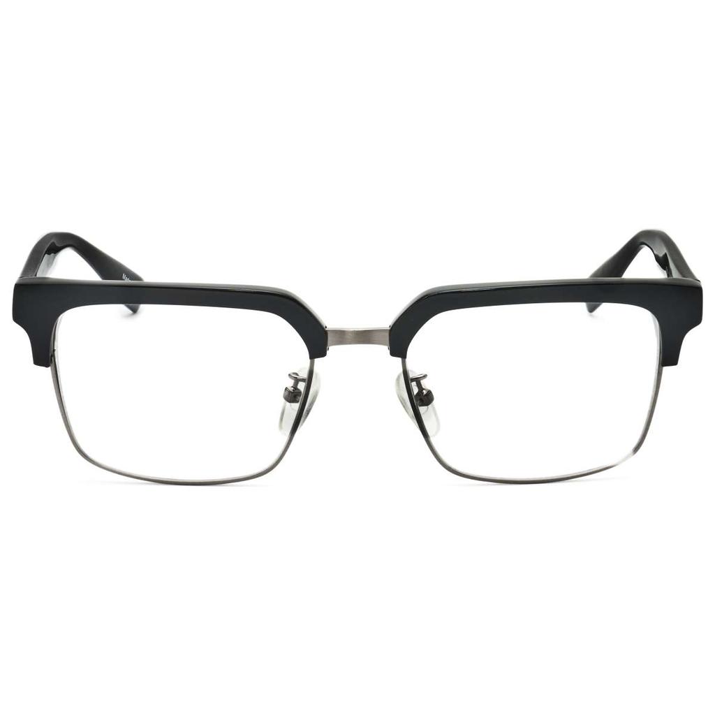 TRUSSARDI Trussardi Men's Black Rectangular Opticals