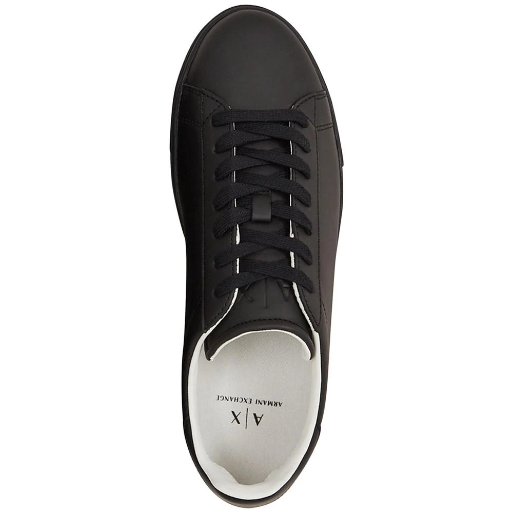 A|X Armani Exchange Men's Low Top Leather Sneaker 3