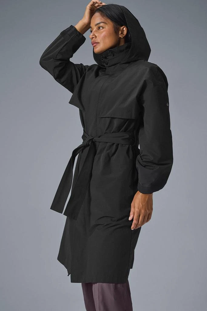 Alo Crinkle On The Move Trench - Black 4