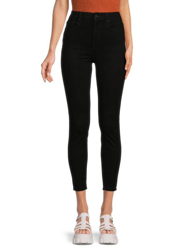 7 For All Mankind Aubrey High Rise Skinny Jeans 1