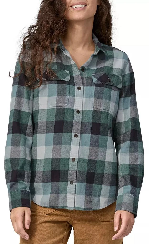 Patagonia Patagonia Women's Long Sleeve Organic Cotton Midweight Fjord Flannel Shirt 1