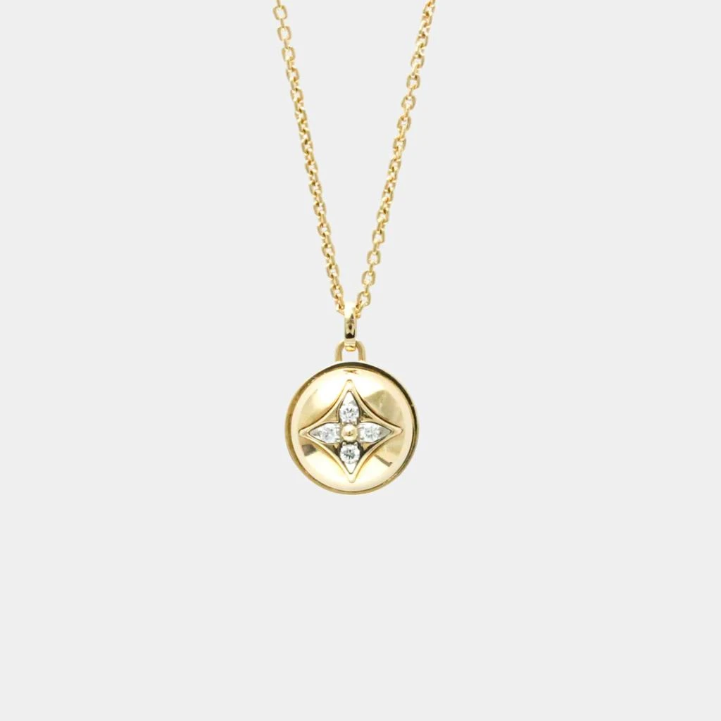 Louis Vuitton Louis Vuitton 18K Pink Gold B Blossom Diamond Necklace 1
