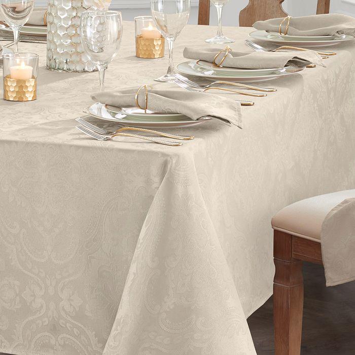 Elrene Home Fashions Elrene Caiden Elegance Damask Tablecloth, 52" x 52"