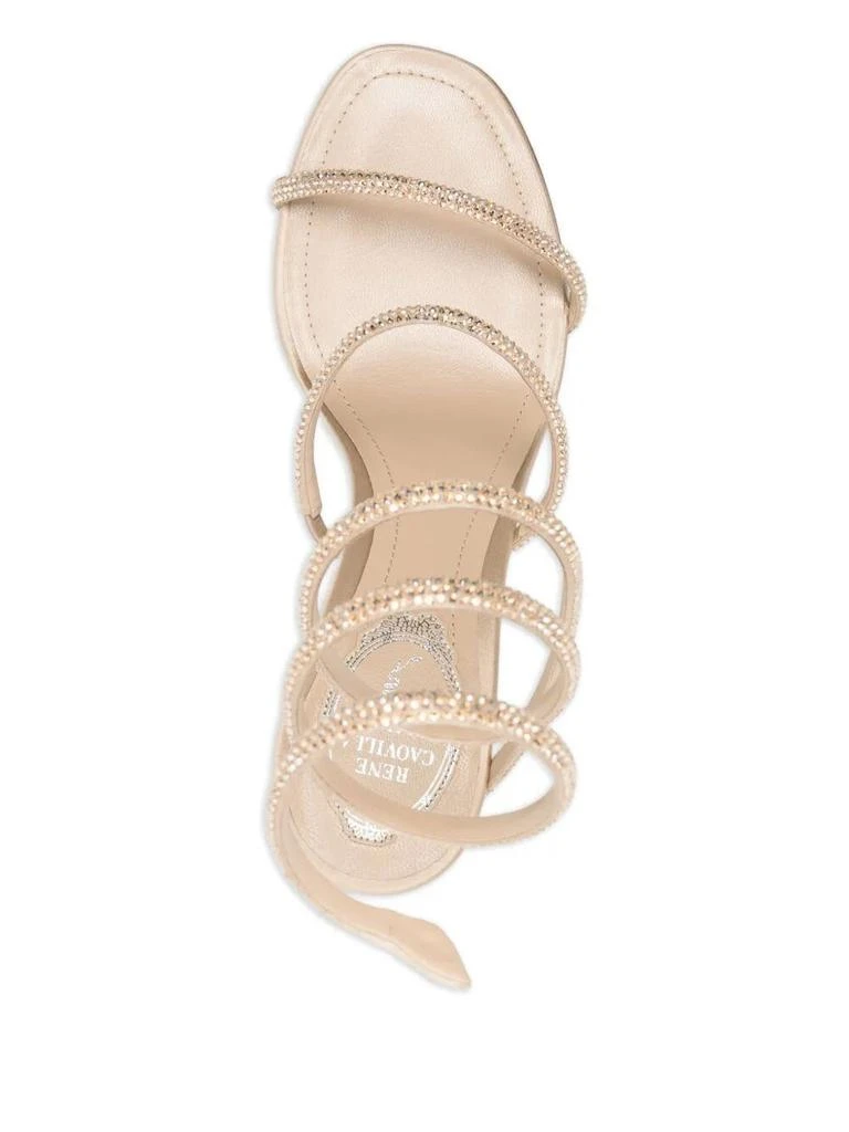 Rene Caovilla CLEO CRYSTAL SANDALS 80 4