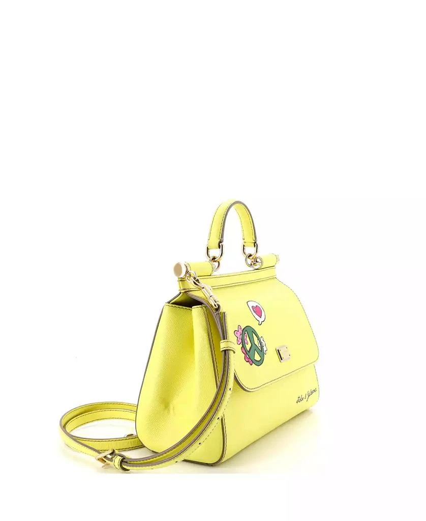 Pre-Owned Dolce 
Gabbana Medium Miss Sicily Bag Printed Leather 2