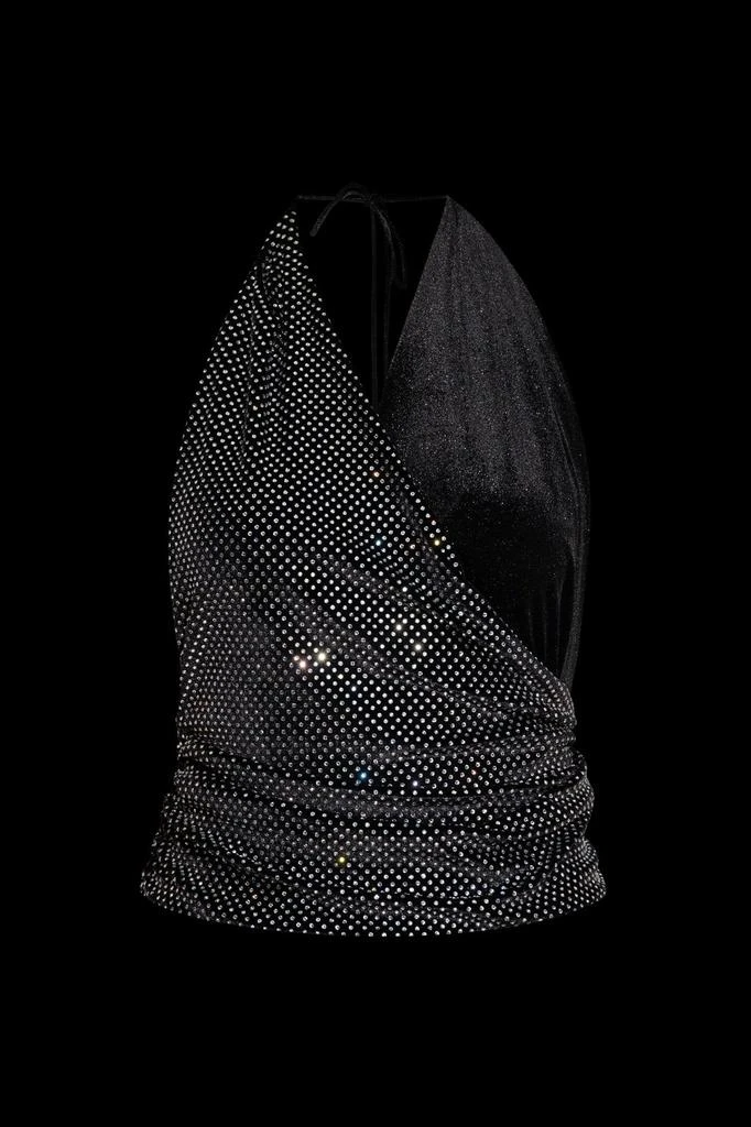 Balmain Balmain Embellished Open-Back Top 1