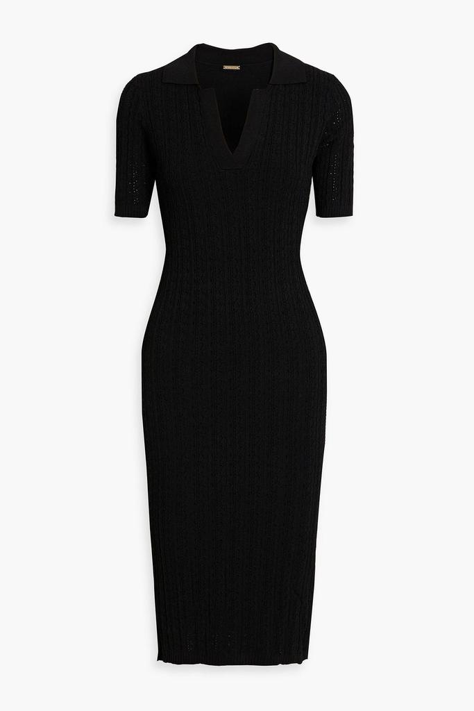 ADAM LIPPES Pointelle-knit dress