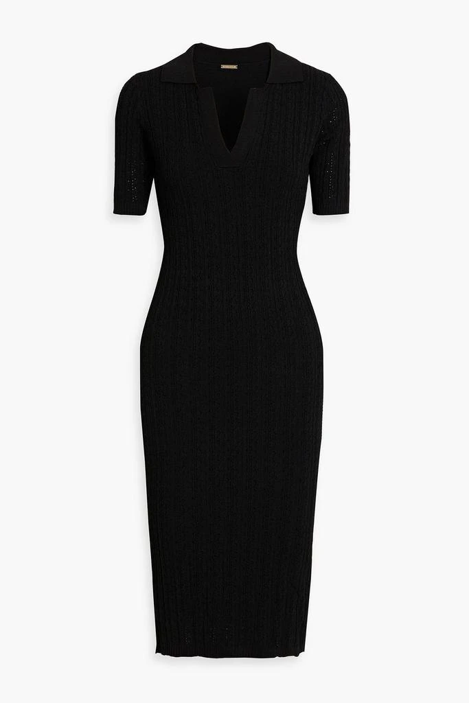 ADAM LIPPES Pointelle-knit dress 1