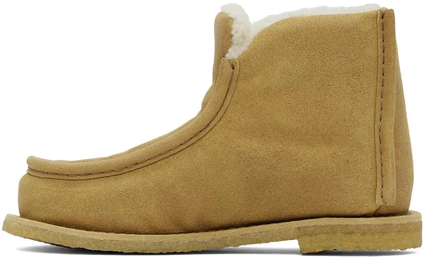 JW Anderson Beige Padded Boots 3