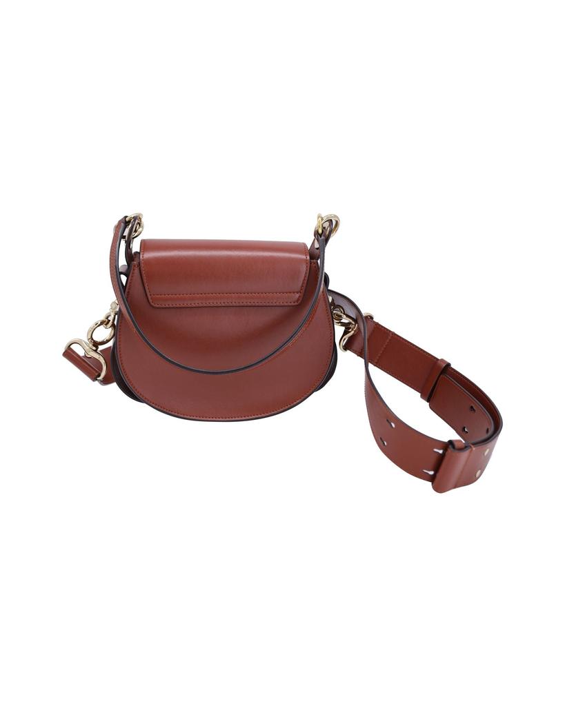 Chloé Chloe Small Tess Bag in 'Sepia Brown' Calfskin Leather