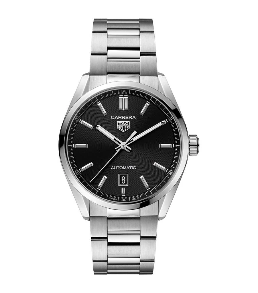 TAG Heuer Stainless Steel Carrera Watch 39mm 1