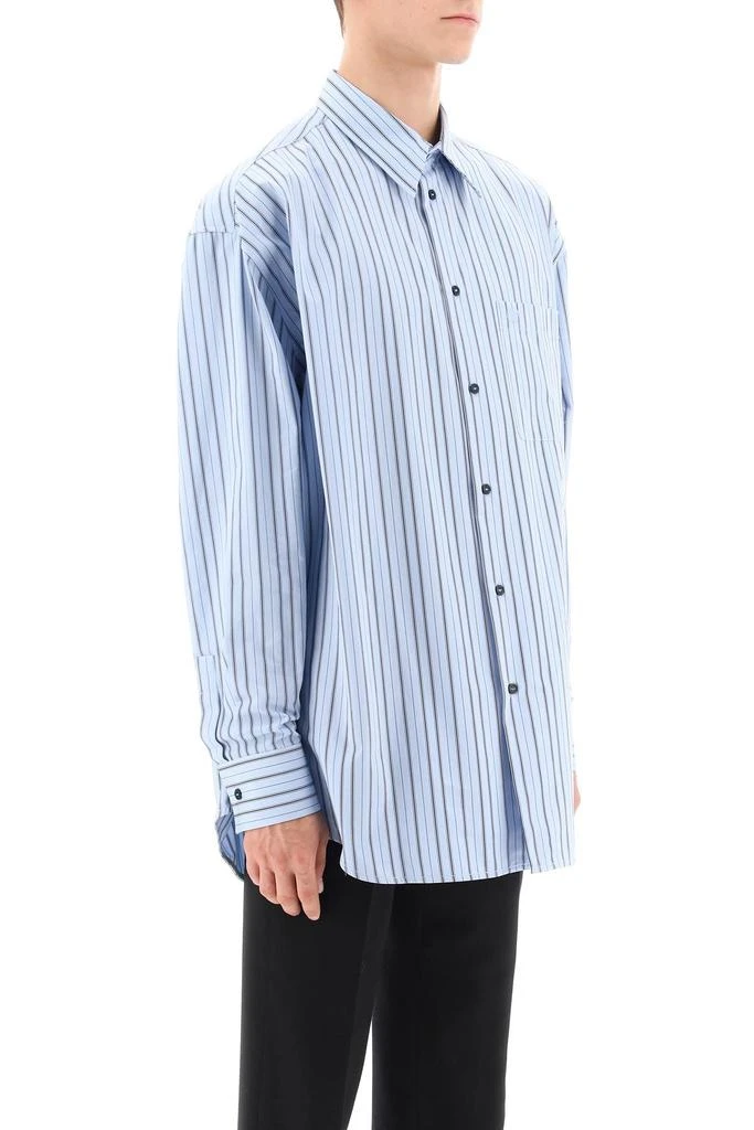 Off-White Off white striped maxi shirt 2