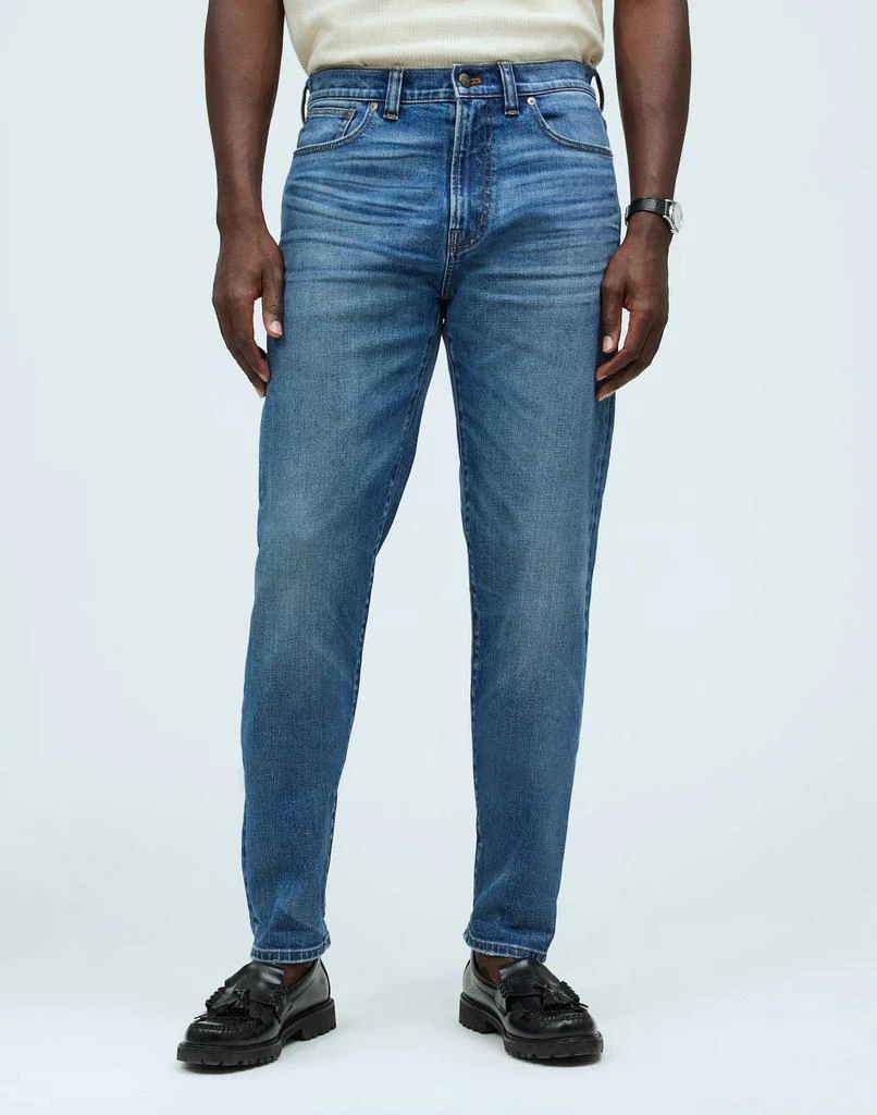 Madewell Relaxed Taper Stretch Selvedge Jeans in Barrington Wash 2