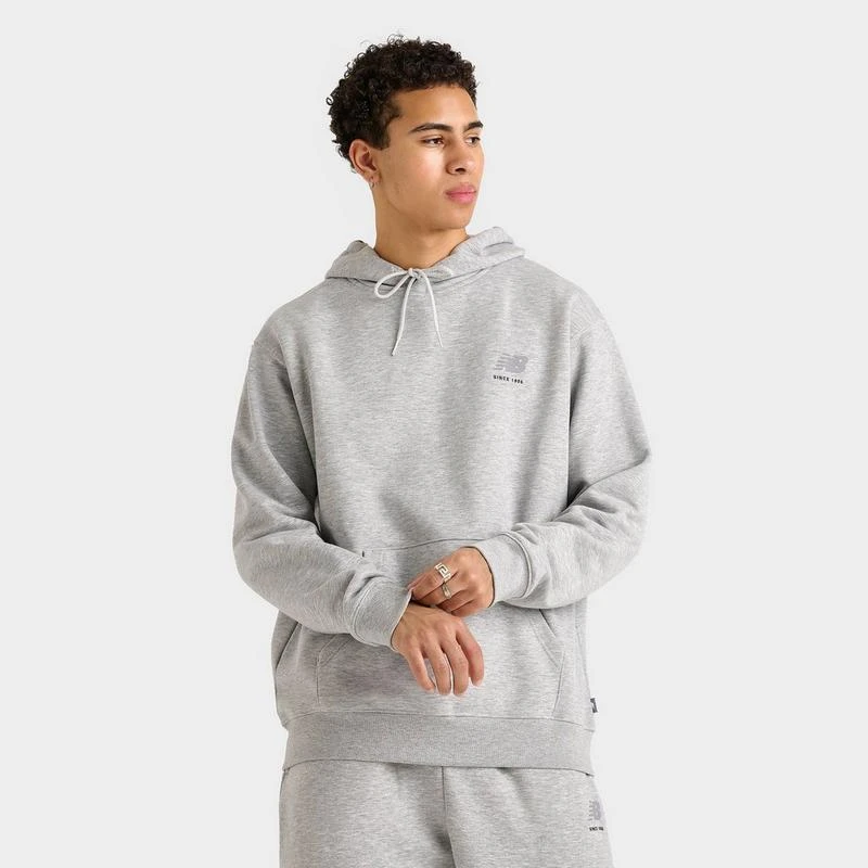 New Balance Men
s New Balance Linear Graphic Fleece Hoodie 3