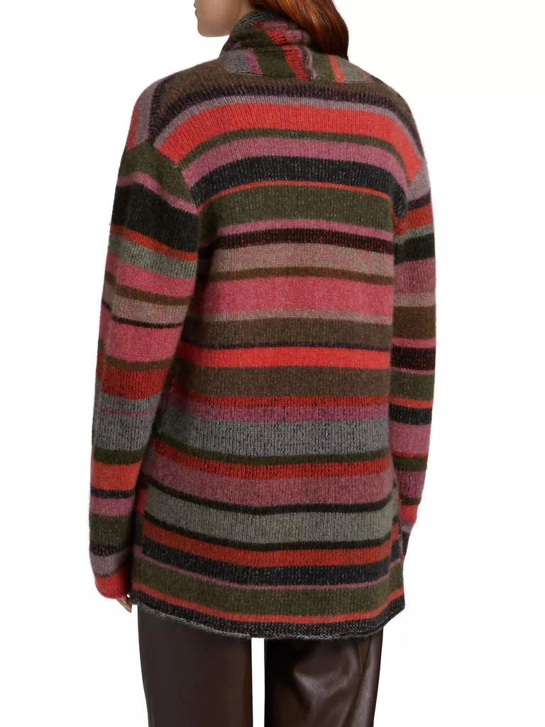 The Elder Statesman Striped Italy Smoking Cardigan 5