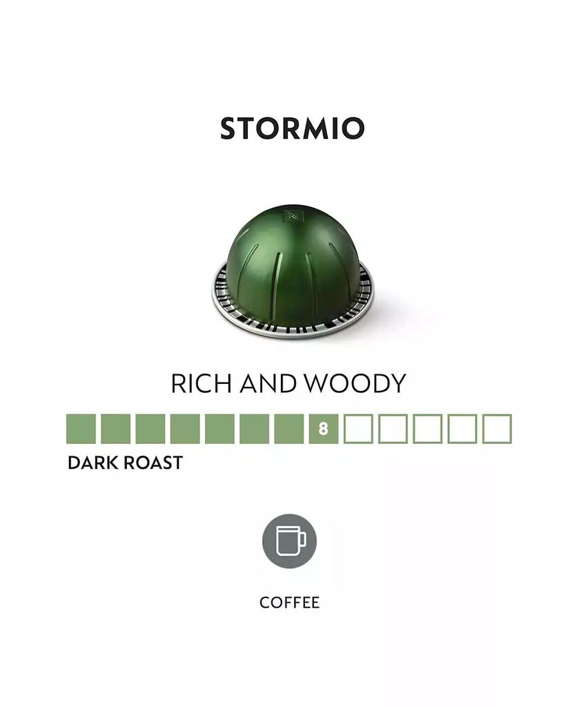 Nespresso VertuoLine Stormio, 40 Capsules 5