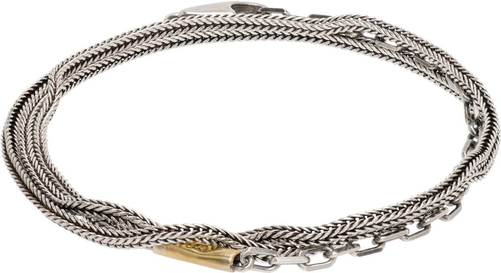 Title of Work Multi Wrap Tube Bracelet